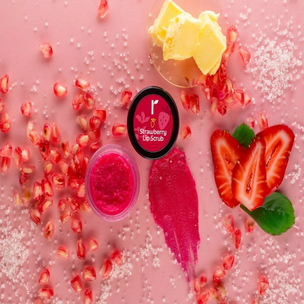 Rivona Naturals Strawberry Lip Scrub - Grab2buy