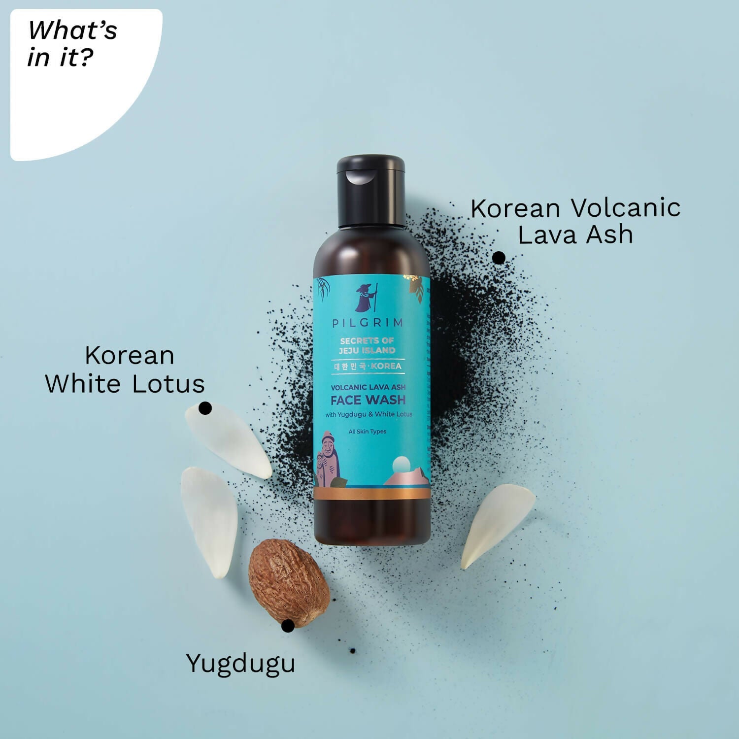 Pilgrim Face Wash with Yugdugu & White Lotus - Grab2buy