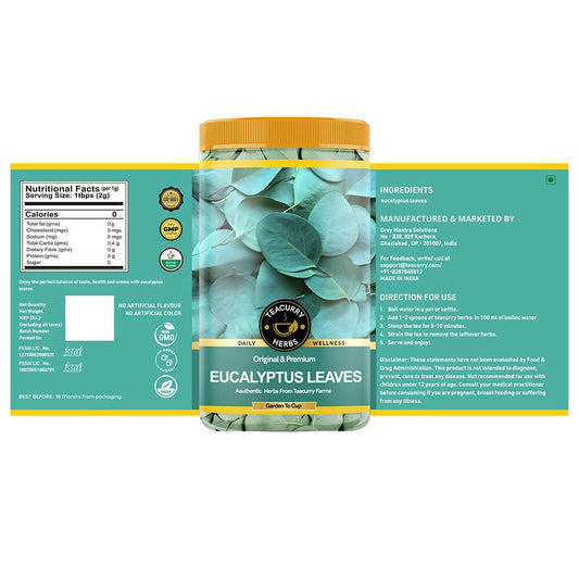 Teacurry Organic Eucalyptus Leaves - Grab2buy