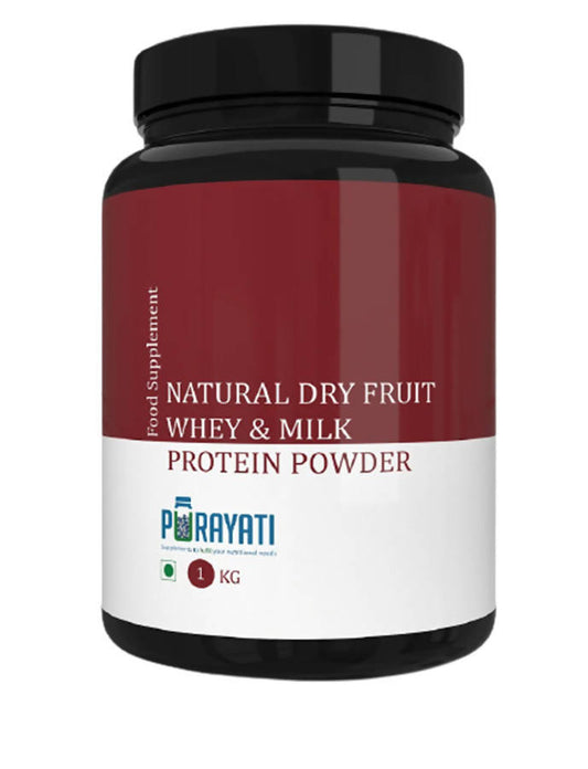 Purayati Natural Dry Fruit Whey & Milk Protein Powder