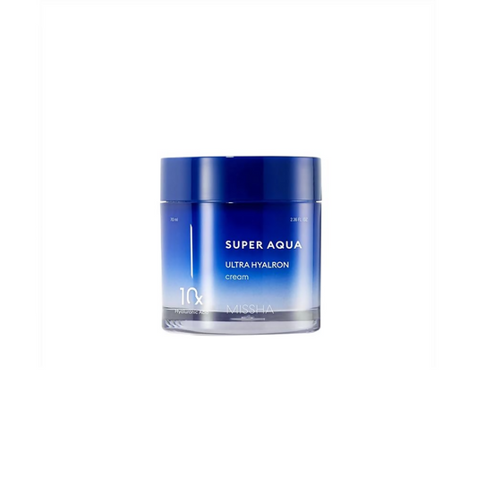 Missha Super Aqua Ultra Hyalron Cream For Intense Hydration And Skin Barrier Support Grab2Buy Missha Grab2Buy