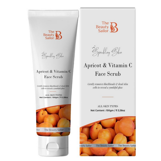 The Beauty Sailor Apricot And Vitamin C Face Scrub Grab2Buy The Beauty Sailor Grab2Buy