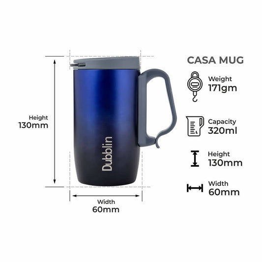 Dubblin Casa Stainless Steel Mug Grab2Buy Dubblin Grab2Buy