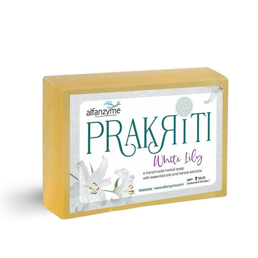 Prakriti Herbal Soap White Lily - Grab2buy