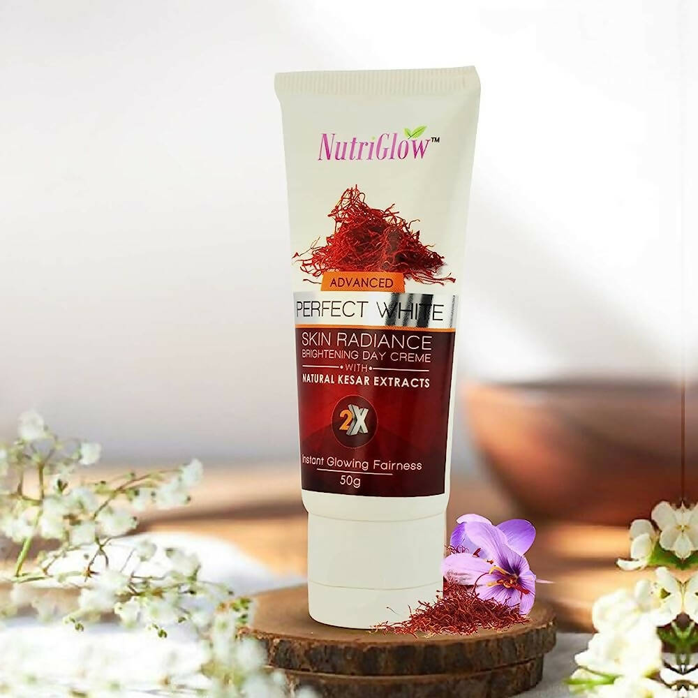 NutriGlow Advanced Perfect White Skin Radiance Brightening Day Creme - Grab2buy