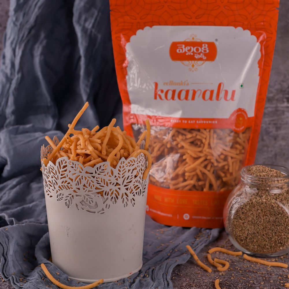Vellanki Foods Vaampoosa | Ready to Eat Snacks | Falvourful Indian Snacks - Grab2buy
