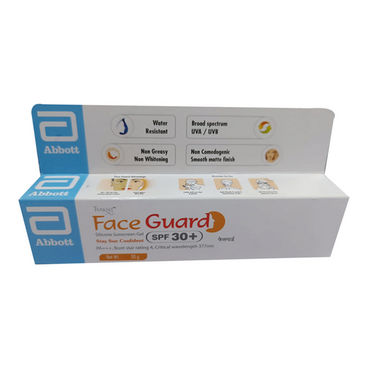 Tvaksh Face Guard Silicone Sunscreen Gel SPF 30+ Grab2Buy Tvaksh Grab2Buy