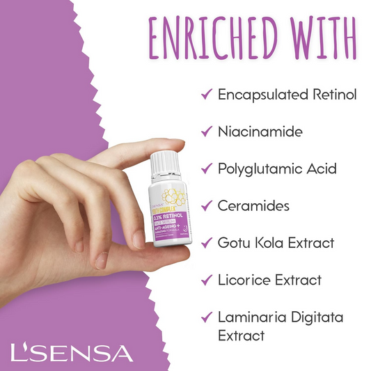 L'Sensa 0.3% Retinol Serum For All Skin Types Grab2Buy L'Sensa Grab2Buy