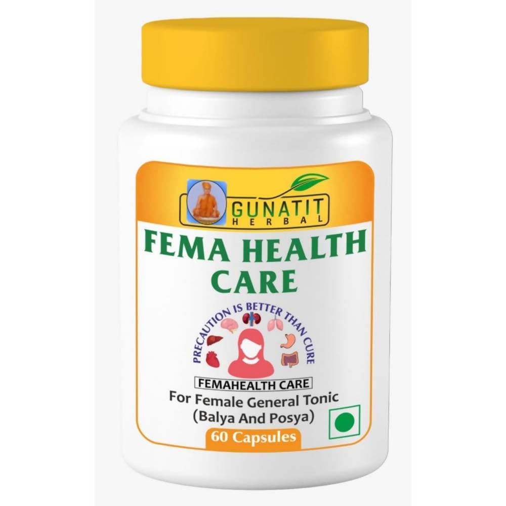 Gunatit Herbal Combo Of Genswell + Fema Healthcare + Gunabit Capsules - Distacart