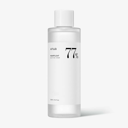 Anua Heartleaf 77% Soothing Toner - pH 5.5 Skin Trouble Care, Calming Skin, Refreshing, Purifying - Korean Skincare Grab2Buy Anua Grab2Buy