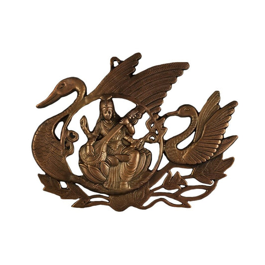 JY Wall Hanging Goddess Saraswati Hans Idol - Grab2buy