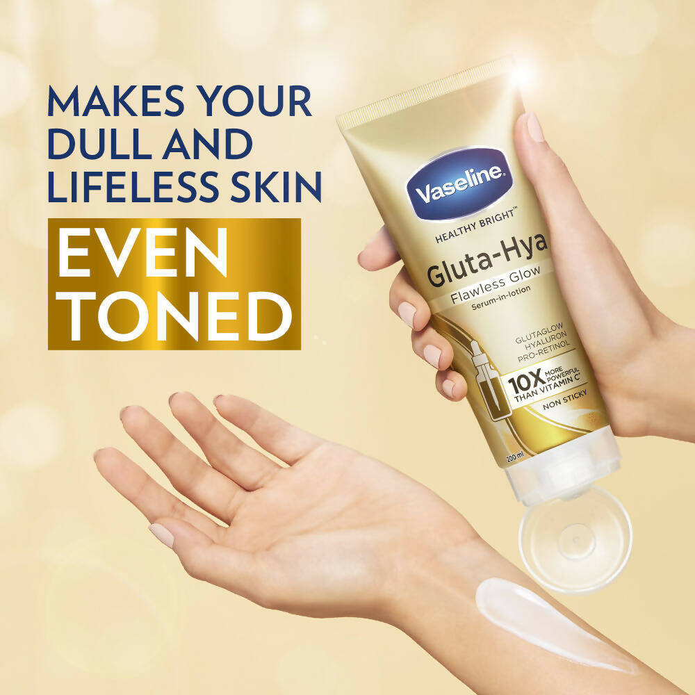 Vaseline Gluta-Hya Flawless Glow Serum-In-Lotion - Grab2buy