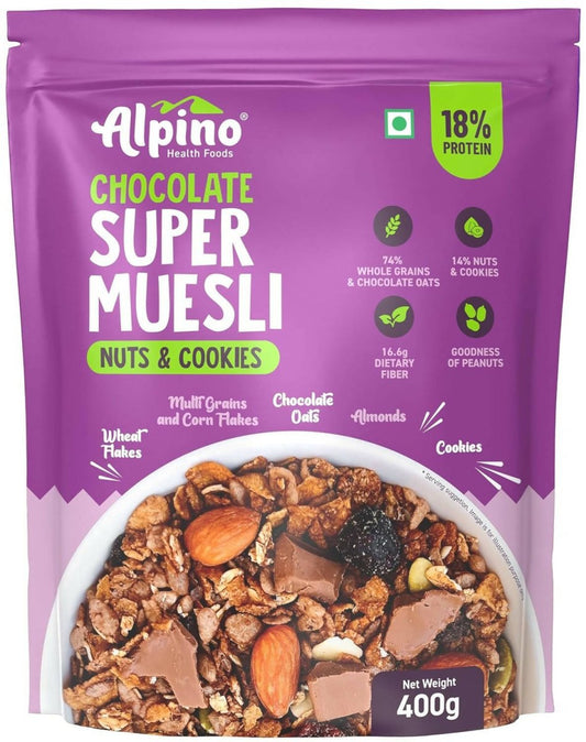 Alpino Chocolate Super Muesli Nuts & Cookies - Grab2buy