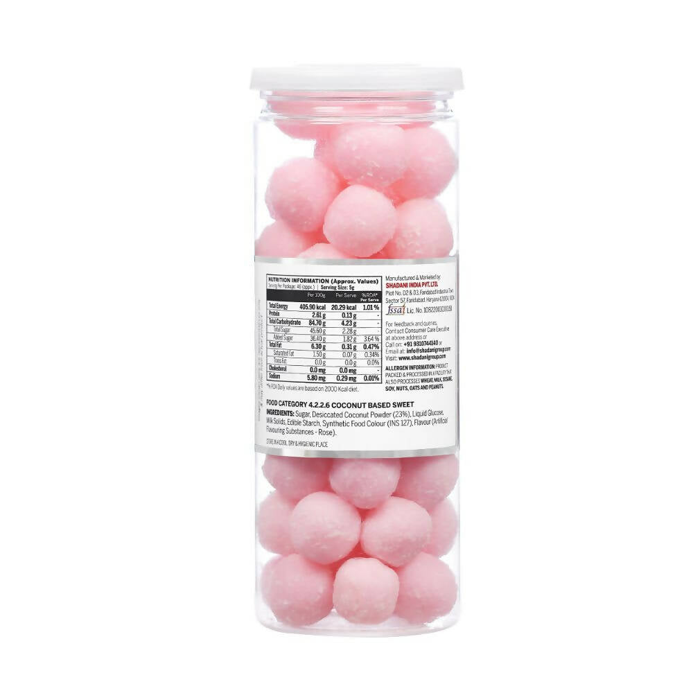 Shadani Coconut Rose Peda - Distacart