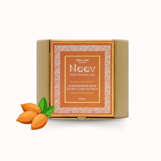 Neev Herbal Handmade Soaps Almond Rose Soap