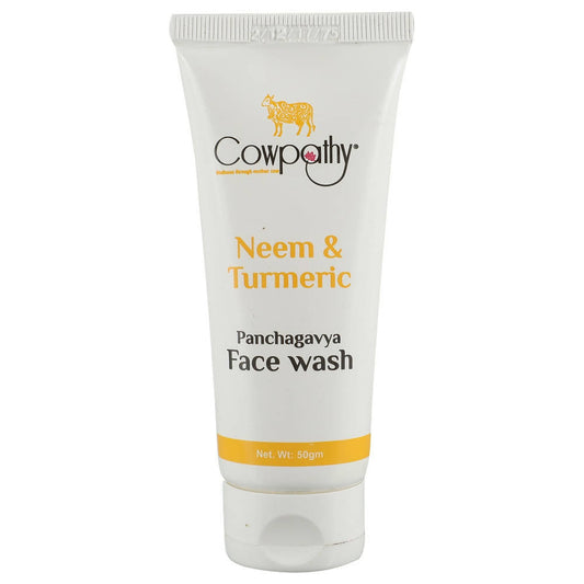 Cowpathy Neem & Turmeric Panchagavya Face Wash (50 Gm) - Grab2buy