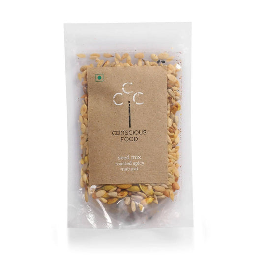 Conscious Food Natural Seed Mix Roasted Spicy Grab2Buy Conscious Food Grab2Buy