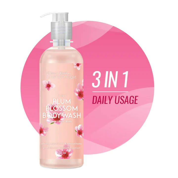Blossom Kochhar Aroma Magic 3In1 Plum Blossom Bodywash - Grab2buy