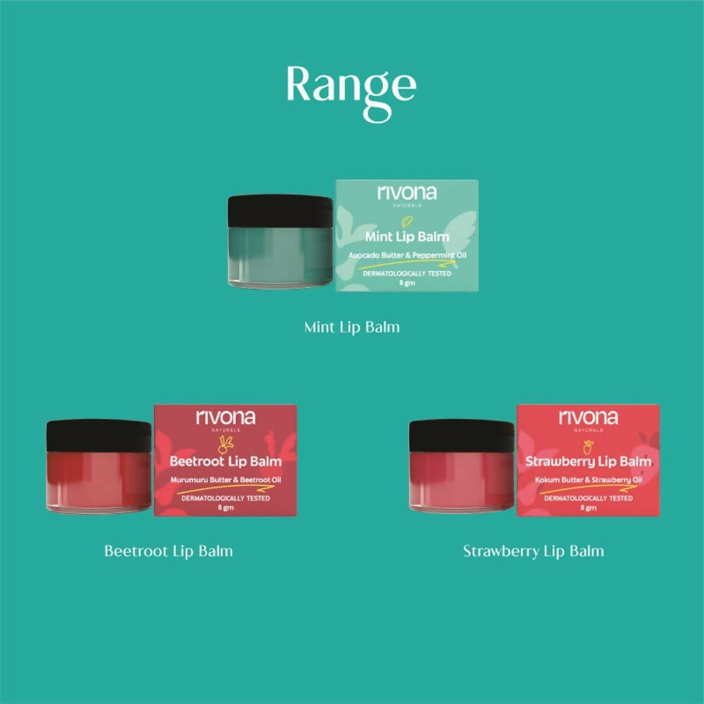 Rivona Naturals Mint Lip Balm - Grab2buy