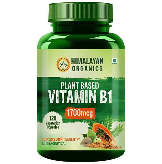 Himalayan Organics Plant-Based Vitamin B1 Capsules - Grab2buy