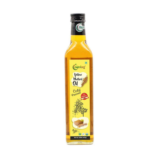 Nutriorg Organic Yellow Mustard Oil - Grab2buy