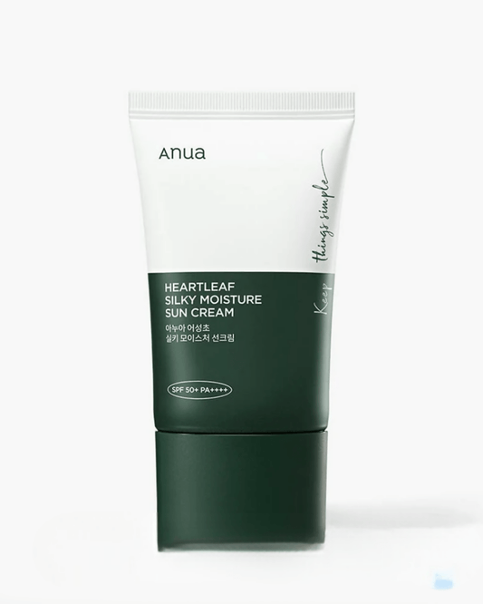 Anua Hearleaf Silky Moisture Suncream - Korean Skincare Grab2Buy Anua Grab2Buy