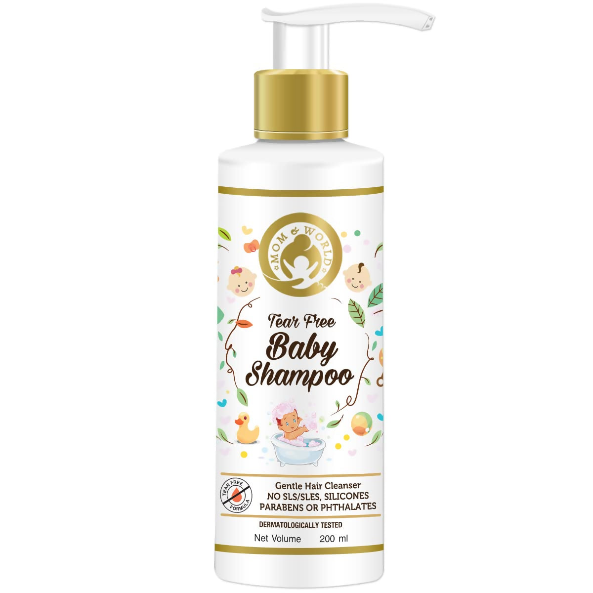 Mom & World Tear Free Baby Shampoo - Grab2buy
