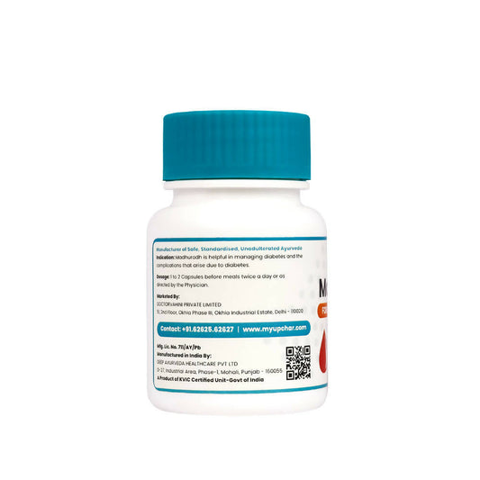 myUpchar Ayurveda Madhurodh Capsules - Grab2buy