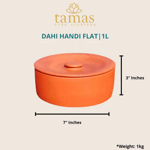 Tamas Handmade & Eco-Friendly Earthen (Clay/ Terracotta) Dahi Handi - Grab2buy