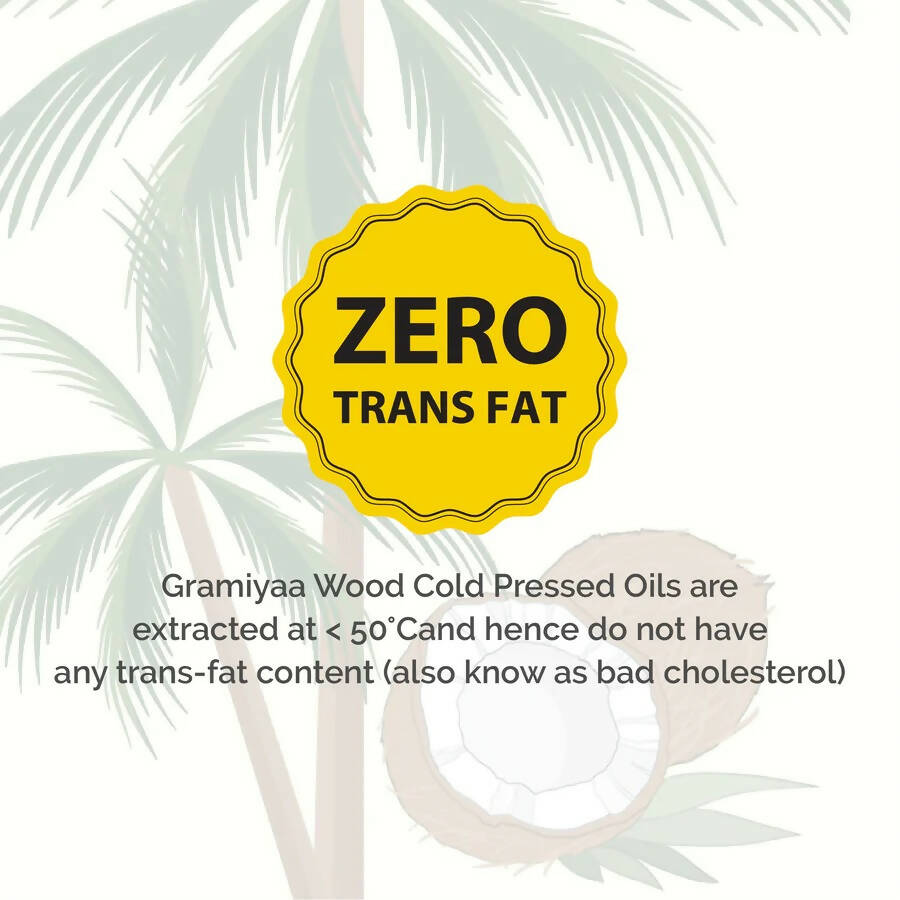 Gramiyaa Wood Cold Pressed Coconut Oil - Grab2buy
