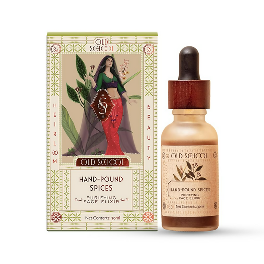 Old School Rituals Hand-Pound Spices Purifying Face Elixir Grab2Buy Old School Grab2Buy