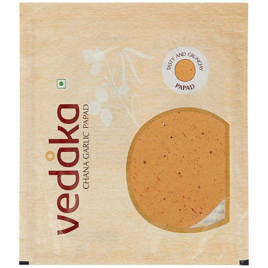 Vedaka Chana Garlic Papad - Grab2buy