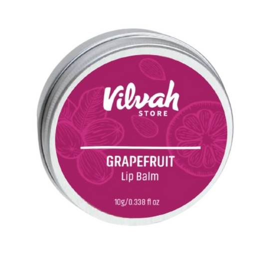 Vilvah Store Lip Balm - Grapefruit Grab2Buy Vilvah Store Grab2Buy