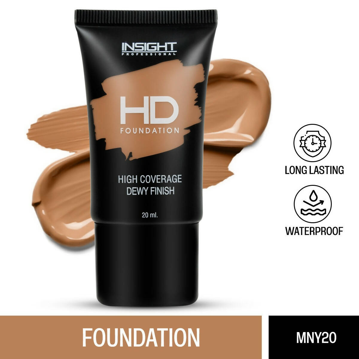 Insight Cosmetics HD Foundation - MNY 20 - Grab2buy