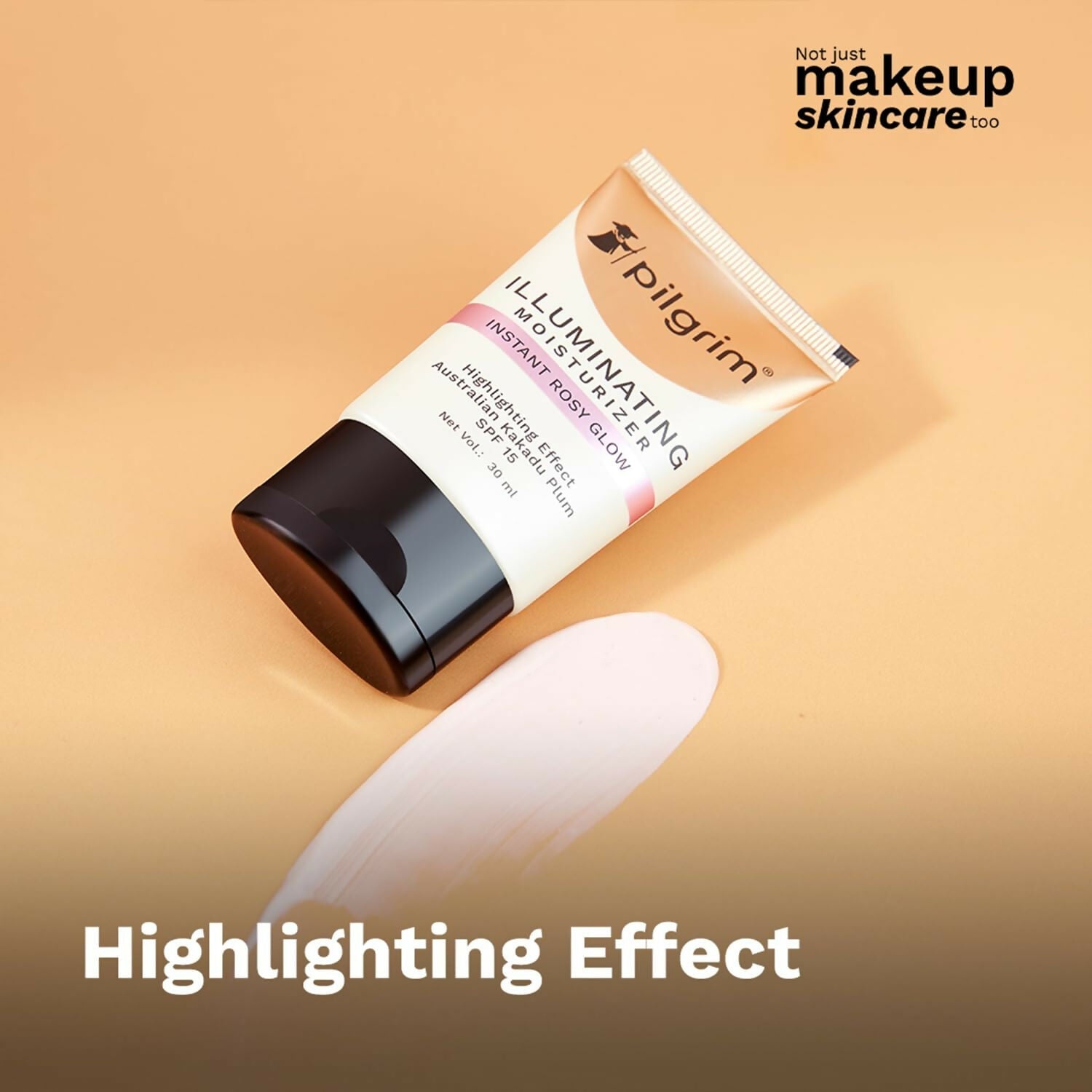Pilgrim Illuminating Moisturizer For Instant Rosy Glow & SPF 15 with Australian Kakadu Plum - Grab2buy