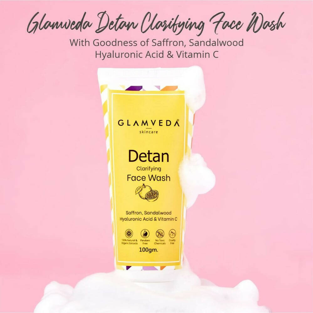Glamveda Detan Face Wash - Grab2buy
