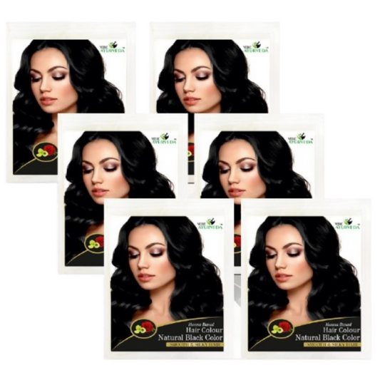 VedicAyurveda Henna Hair Color - Black Grab2Buy VedicAyurveda Grab2Buy