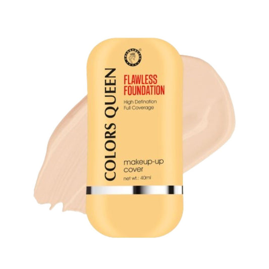 Colors Queen Flawless Foundation – 01 White Ivory Grab2Buy Colors Queen Grab2Buy