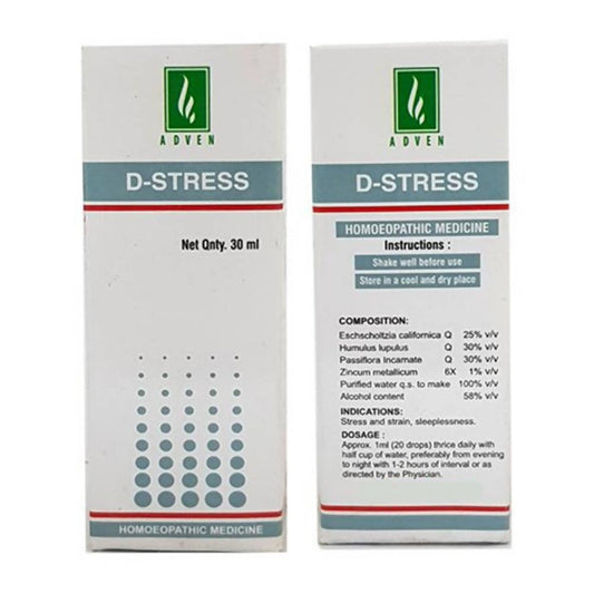 Adven Homeopathy D-Stress Drops Grab2Buy Adven Homeopathy Grab2Buy