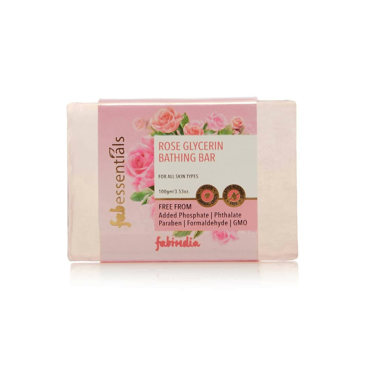 Fabessentials Assorted Glycerin Bathing Bars Combo - Rose, Sandalwood & Lavender - Grab2buy