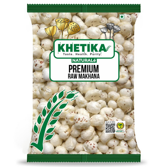 Khetika Premium Raw Phool Makhana Genie India