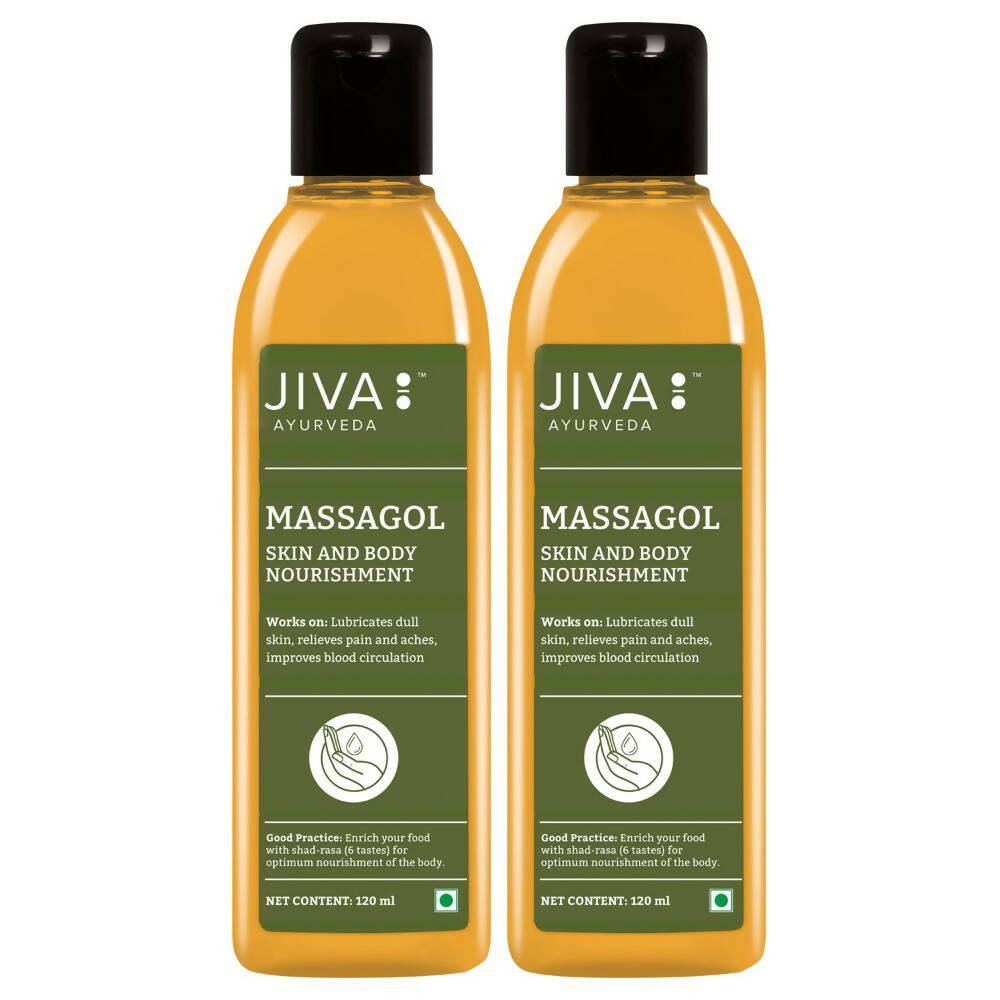 Jiva Ayurveda Massagol Oil - Distacart