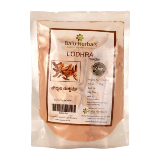 Balu Herbals Lodhra (Lodduga) Powder - Grab2buy