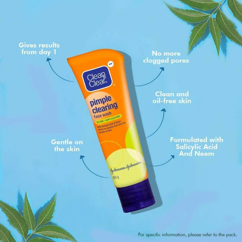 Clean & Clear Pimple Clearing Face Wash - Grab2buy
