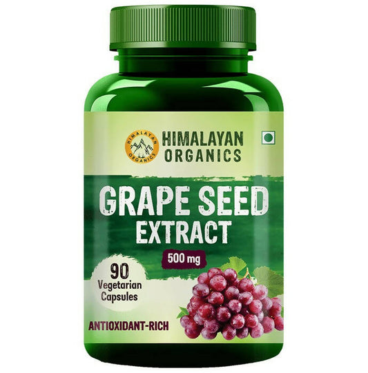 Himalayan Organics Grape Seed Extract Capsules - Grab2buy