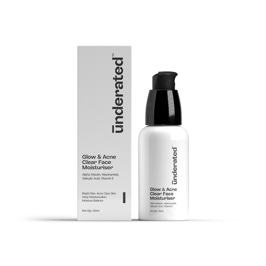 Underated Glow And Acne Clear Face Moisturiser Cream Grab2Buy Underated Grab2Buy