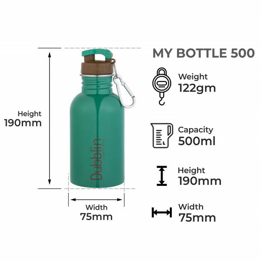 Dubblin My Bottle Stainless Steel Sports Water Bottle - Grab2buy