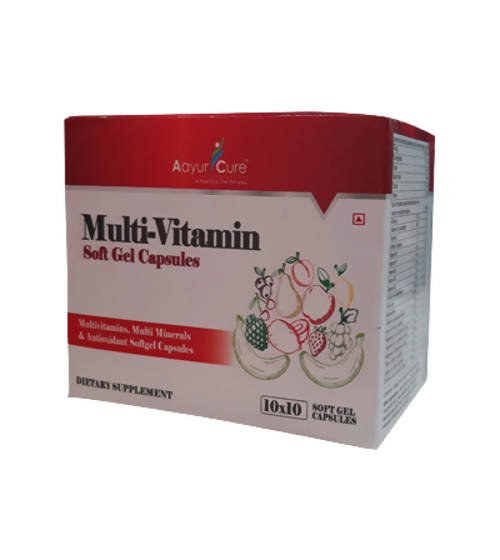 Aayur Cure Multi-Vitamin Soft Gel Capsules Grab2Buy Aayur Cure Grab2Buy