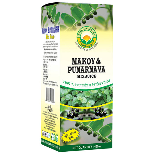 Basic Ayurveda Makoy & Punarnava Mix Juice Grab2Buy Basic Ayurveda Grab2Buy