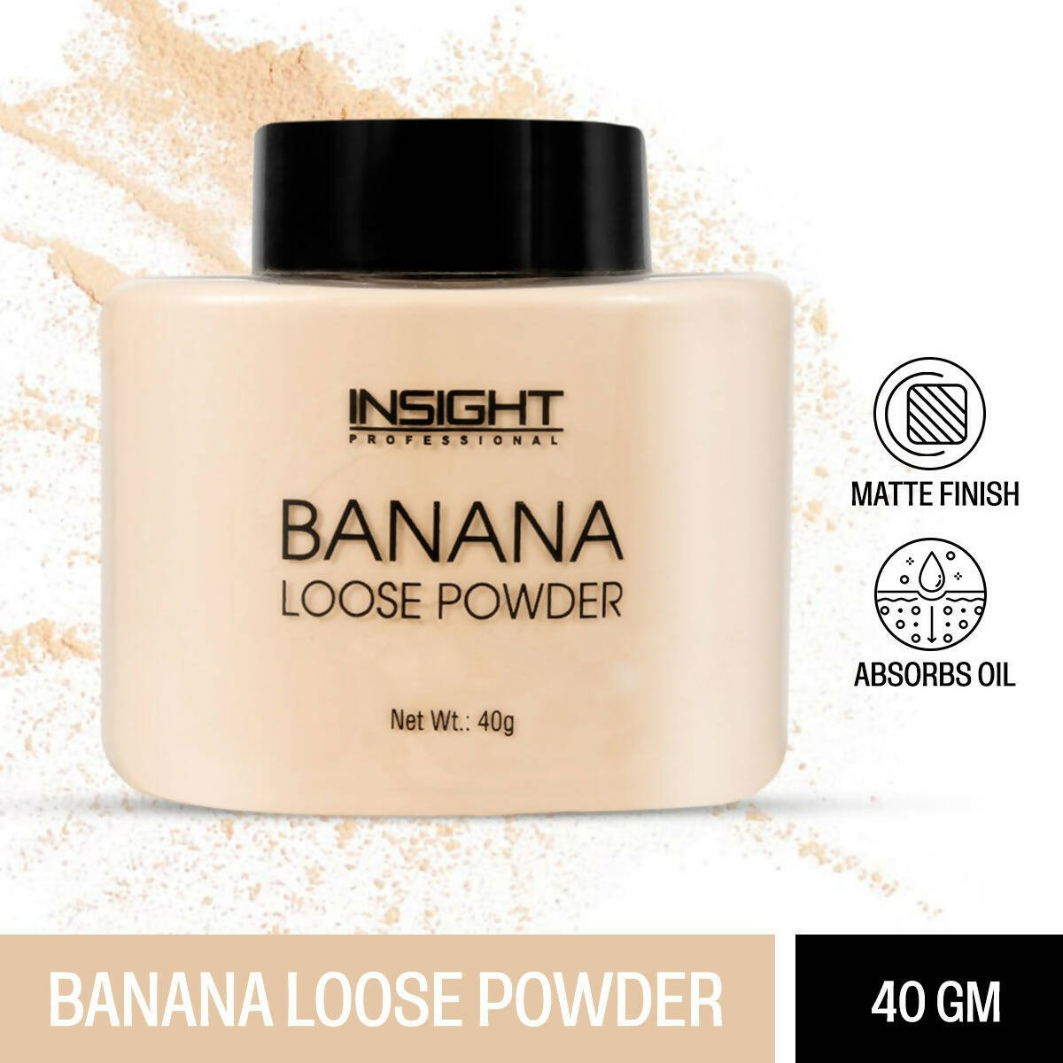 Insight Cosmetics Banana Loose Powder - Grab2buy
